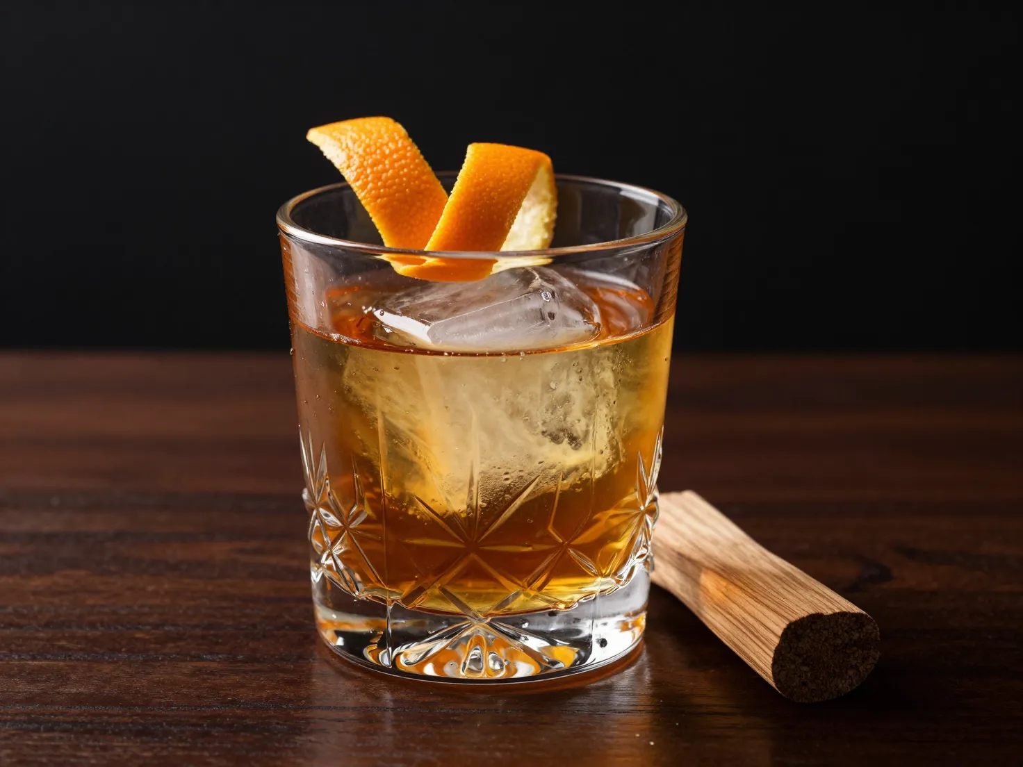 Cedar Old Fashioned cocktail