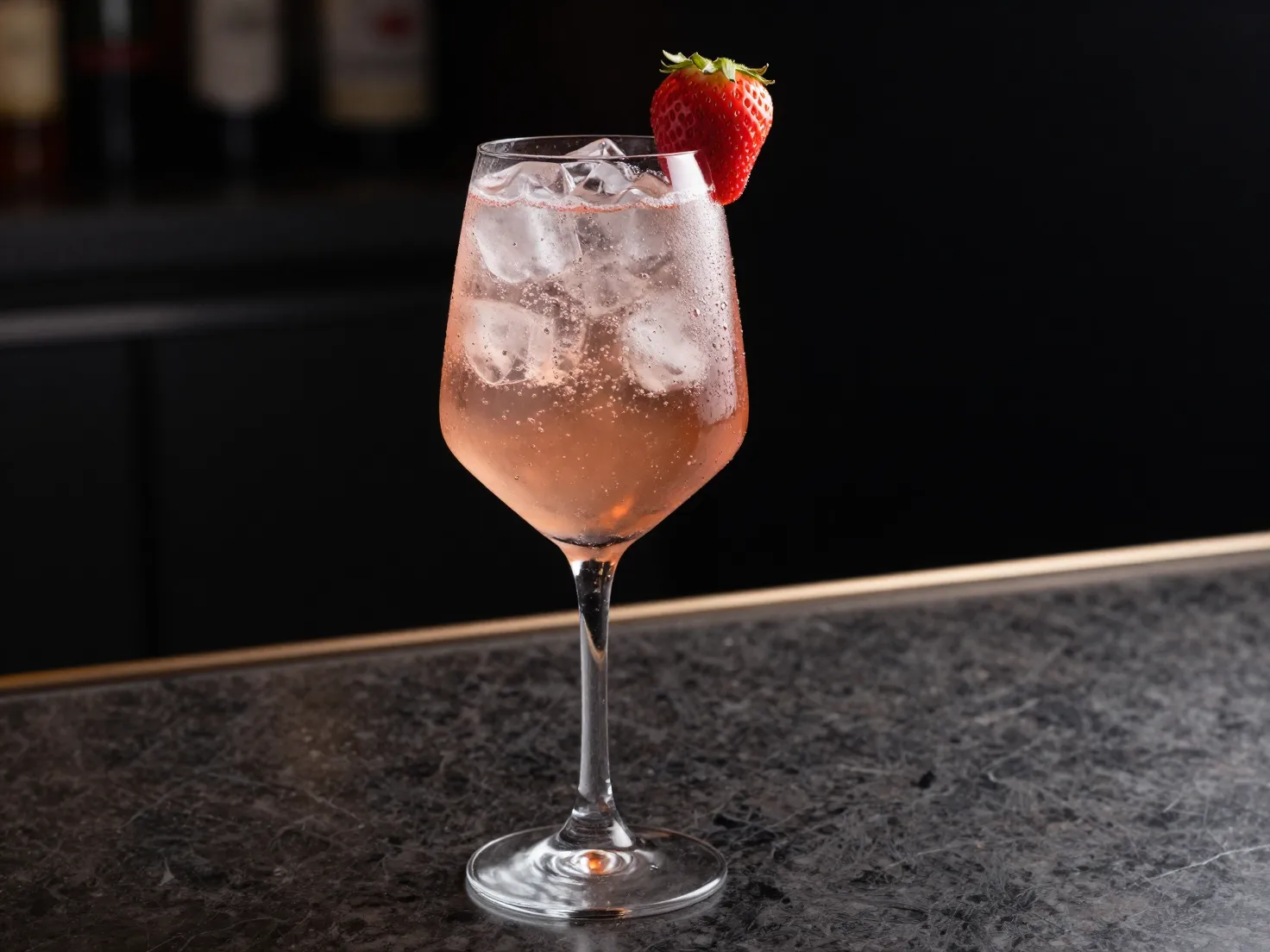 Kalecik Karası Rosé Spritz cocktail
