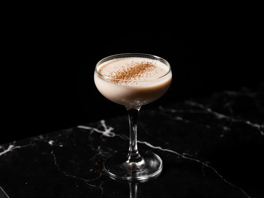 White Chocolate Alexander cocktail